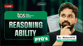 TCS NQT 2026 LIVE Reasoning Practice 🔥 | Coding Decoding & Arrangements with Solutions