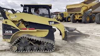 CATERPILLAR 257B RUBBER TRACK SKIDSTEER  For Sale