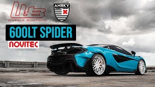 EXOTIC CAR HACKS 600LT GETS ANRKY WHEELS AND NOVITEC SUSPENSION