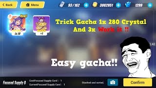 Trick Gacha 1x280 Crystal - 80% Work it [Honkai Impact 3 SEA]