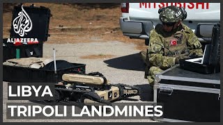 Libya: Turkish troops help clear landmines in Tripoli