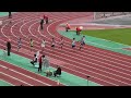 2012.5.3　第65回兵庫県郡市区対抗陸上競技大会　中学男子100m　予選3組