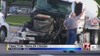 2 injured in Johnston County tanker truck crash