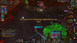 World Of Warcraft - Cenarius Emerald Nightmare boss battle