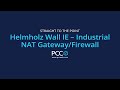 Helmholz WALL IE Industrial NAT Gateway/Firewall | PCC Straight to the Point