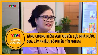 Tăng cường kiểm soát quyền lực nhà nước qua lấy phiếu, bỏ phiếu tín nhiệm | VTV4