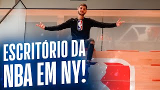 Mostramos o escritório da NBA em NOVA IORQUE! - Caio Reage #38 (Vlog)