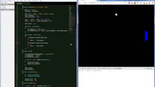 Speed Coding (Javascript) - First time making the game Pong