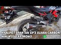 Knalpot Spartan GP 3 Carbon Ninja 250 RR Mono