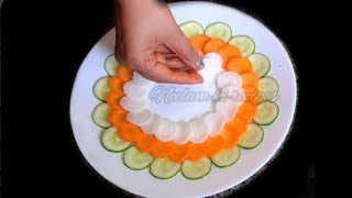 New Beautiful And Easy Salad Decoration By Neelam ki recipes