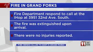 Grand Forks fire crews called for fire at IHop