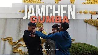 'JAMCHEN GUMBA' for the first time. #watchtillend #vlog #ashokchhetri