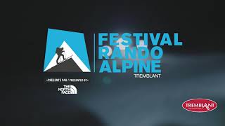 Teaser Festival Rando Alpine Tremblant 2023