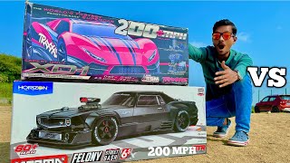 RC Worlds Fastest Black Beast Vs XO-1 Car Fight   - Chatpat toy tv