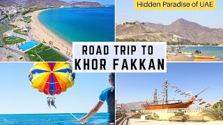 Khor Fakkan Beach | Road Trip to Khor Fakkan | Hidden Treasure of UAE| Perfect Weekend Place #UAE 🇦🇪