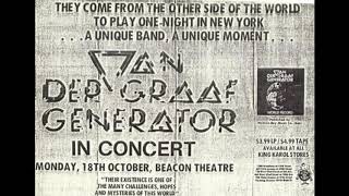 VAN DER GRAAF GENERATOR   New York 1976 10 18 (Full Show + Bonus)