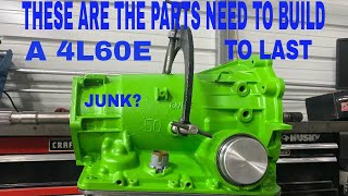 built 4L60E parts list