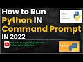 How to run Python in command prompt in 2022 | Farhad Lead Collection