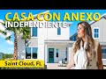 Casa nueva en venta con ANEXO INDEPENDIENTE en st cloud, Florida a 10 minutos de lake Nona