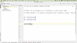 Set Intersection in Python Tutorial