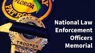 Florida Highway Patrol 2020 National Law Enforcement Officers Memorial video