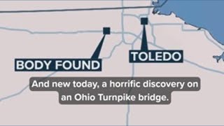 Inspectors find body in Ohio Turnpike bridge framework