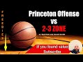 princeton offense vs 23 zone chin works