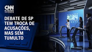 Debate de SP tem troca de acusações, mas sem tumulto | AGORA CNN