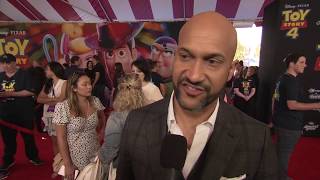 Toy Story 4 Los Angeles World Premiere - Itw Keegan Michael Key (official video)