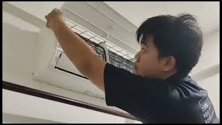 2 Tahun Tak Service//Cuckoo Wonderklean Service Team   Datang Rumah Service Aircond.