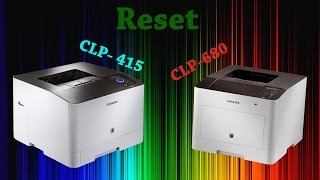 Reset Samsung CLP 680 415 - fix firmware cip resoftare no more chips necessary