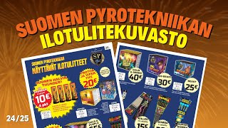 Suomen Pyrotekniikan ilotulitekuvasto 2024-2025