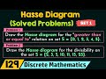 Hasse Diagram (Solved Problems) - Set 1