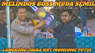 Penyerahan Hadiah GAGAK RIMANG Borong Dua Juara Bagian Menang Hut MONCONG PUTIH