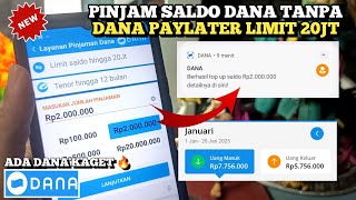 Resmi OJK!!! Pinjam Saldo DANA Tanpa Dana Paylater Dana Cicil | Cara Pinjam Uang di Dana Gratis