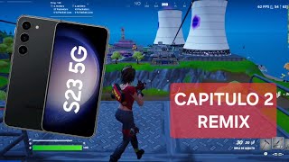 Fortnite Mobile Samsung s23 Nueva temporada Capitulo 2 remix - visitando la planta del señor Burns.