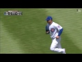 sd@chc cubs turn dp on rizzo s jumping catch and tag