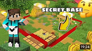 I HID A SECRET BASE INSIDE THE RED SQUARE?