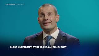 Il-PBS jinstab ħati dwar ir-riklami tal-Budget