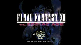 Final Fantasy XII The Zodiac Age Main Menu Theme