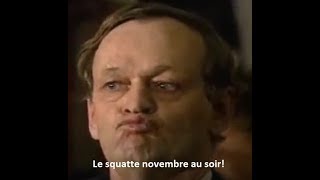 Le 4 novembre au soir?  Oups!! Le squat novembre au soir!!