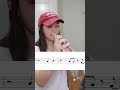 Laufey’s “From the Start” on Trumpet with music! #trumpet #laufey #fromthestart #brass #band