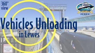 360° View: Vehicles Unloading in Lewes