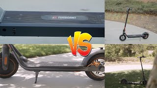 Segway F40 vs TurboAnt M10. RANGE TEST. F40s alleged 25Mile Range vs. M10 18mile Range