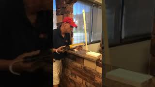Plexiglass Barrier Install