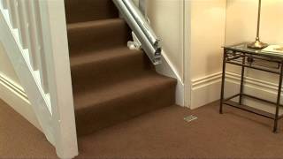 Handicare Stairlifts Hinged track Handicare 1000