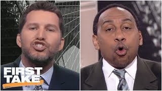 Will Cain gets Stephen A. and crew heated over his Baker Mayfield-Hue Jackson take | First Take