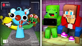 Mikey and JJ Got SCARY HYDRA SPUNKI on a HIDDEN CAMERA in Minecraft ! (Maizen)