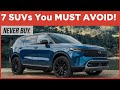 7 Least Reliable SUVs That Won’t Last (Must Avoid)