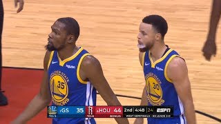 GS Warriors vs Houston Rockets - Game 3 - May 4, Full 2nd Qtr | 2019 NBA Playoffs